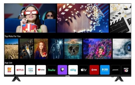 شاشه 75 ويب بوصه ال جي سمارت