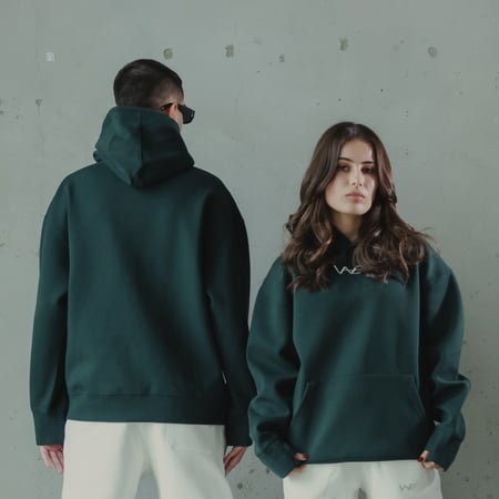 بلوفر زيتي - Green Hoodie
