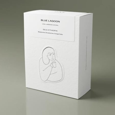 قهوة داك Blue Lagoon إثيوبيا مجففة فلتر 250 جرام