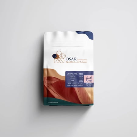 قهوة اوسار أمل إثيوبيا مجفف لا هوائي