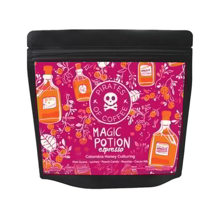 قهوة القراصنة Magic Potion كولومبيا عسلية إسبريسو 250 جرام