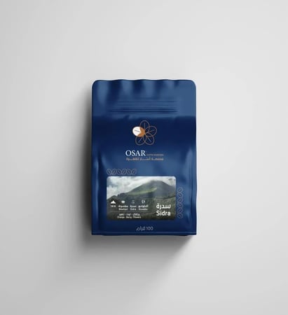 مخفضة قهوة اوسار سدرة الاكوادور مغسولة (فاخرة) 100 جرام