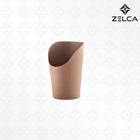 كوب ورق كرافت بني