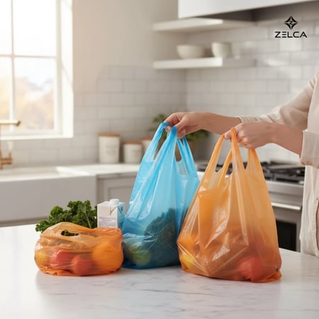 اكياس بلاستيك خفيف للتسوق كبير جدا