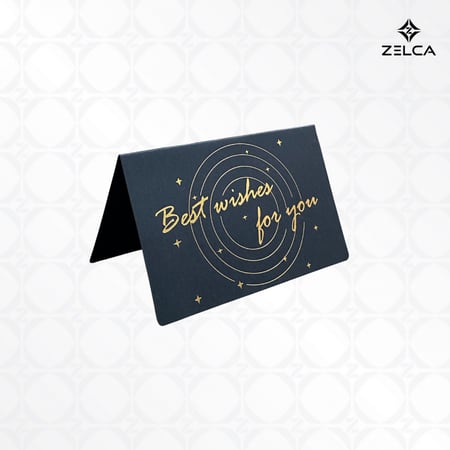 بطاقة كرت كرافت ورقي تنطوي