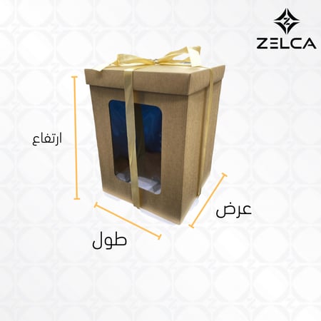 علب كيك مرتفع