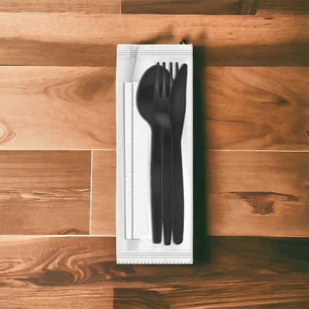 طقم ادوات المائدة 1X4 قطع  مغلف