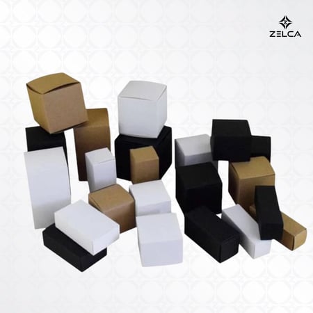 علب كرافت للهدايا والتوزيعات (12 حبة)