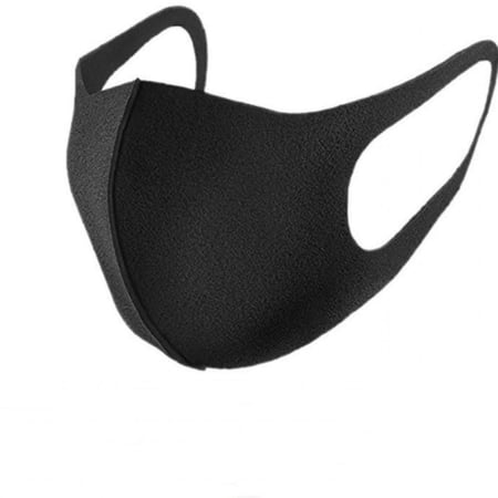 كمامة قماش لون أسود