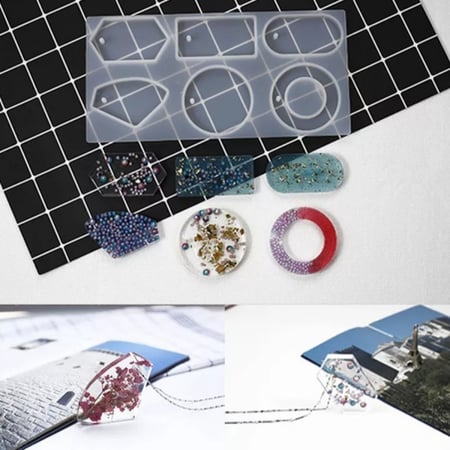 قالب سيليكون ميداليات حجم كبير