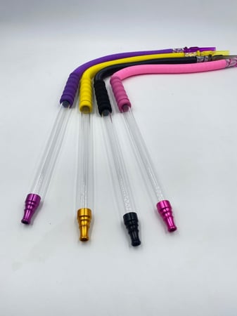 لي رامادا مطاط مبسم زجاج