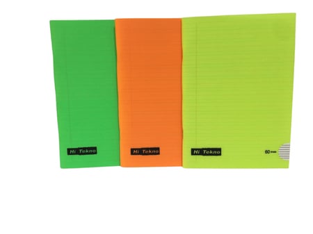 دفاتر انجليزي عادي 60 ورقة , A5(للحبة)