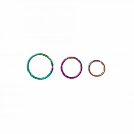 18g Metallic  Hoop Bendable