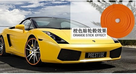 شريط زينة خارجي لكفرات السيارات