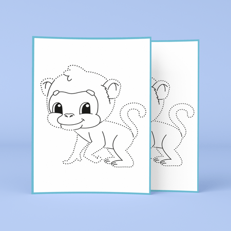 نشاط صل النقاط مطبوع