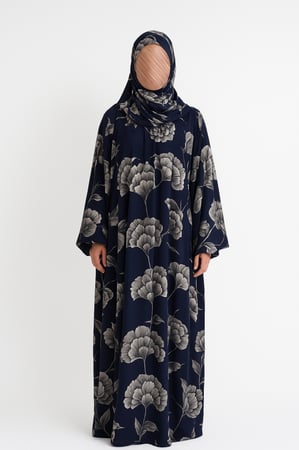 طقم صلاة بودرة كحلي