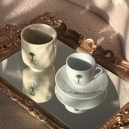 كوب + فنجان  السعودية