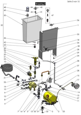 فلتر معدني لآلات سينكرونيكا - بروفتيك برو700 C519900369