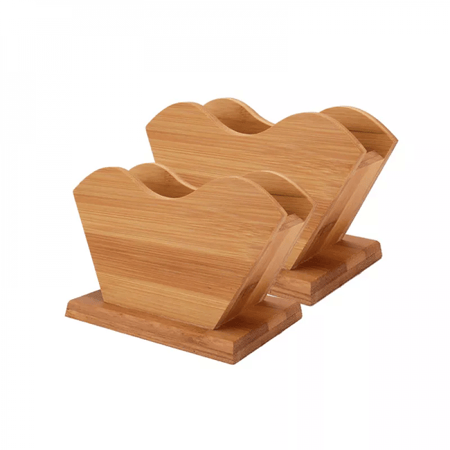 حامل فلاتر ترشيح خشبي