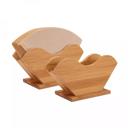 حامل فلاتر ترشيح خشبي