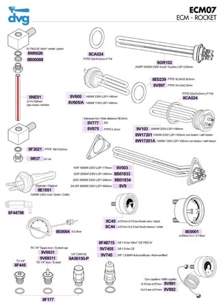 C469900239 قازكيت سخان روكيت مقاس 41X33X2,5MM