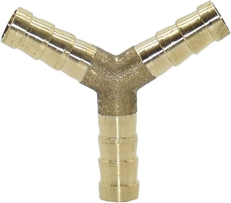 وصلة Y نحاسية 8mm