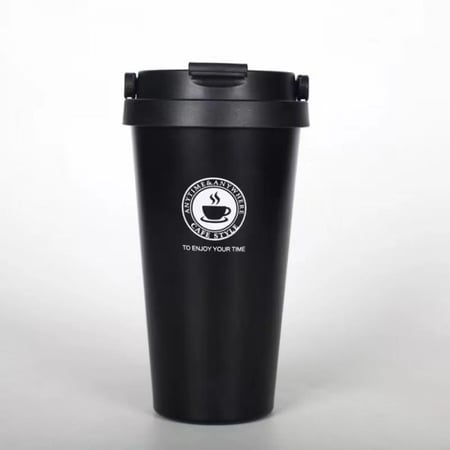 كوب قهوة محمول حافظ للحرارة ستانلس ستيل 500ml