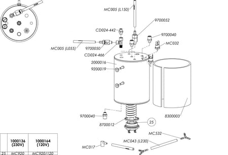 CD024/442 وصلة 1/8-1/8