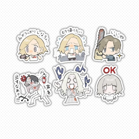 Resident Evil Requiem Stickers