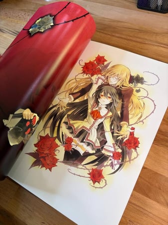 Anime Mook Illustrated book Collection of paintings by Jun MOCHIZUKI "PandoraHearts" -odds and ends -