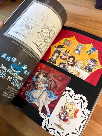 Anime Mook Illustrated book Collection of paintings by Jun MOCHIZUKI "PandoraHearts" -odds and ends -