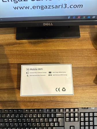 راوتر هواوي سويلينك متنقل SRT875 5G ببطارية 5الف الاصدار الجديد