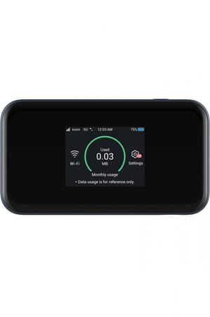 راوتر متنقل زي تي اي 5جي الاصدار الجديد ZTE 5G MiFi MU5001A Router يدعم جميع الشركات