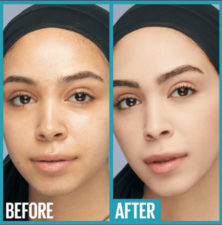 بودرة فيت مي غير لامعة ويغطي المسام من ميبلين نيويورك- 12ج - 110