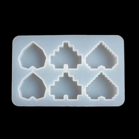 قالب ميداليه شكل قلوب