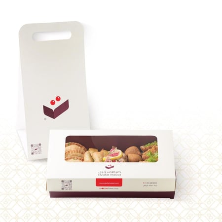 بوكس مقالي منوعة  30 قطعة - متجر ضيافات رتيل