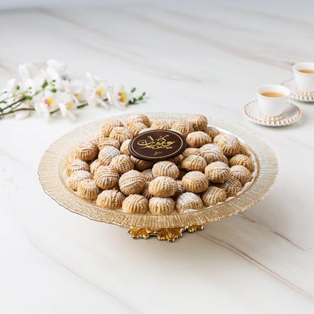 صينية كريستال - معمول 1 ك - متجر ضيافات رتيل