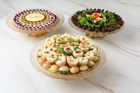 بكج  تايني تشيز كيك ومعجنات منوعة ورق عنب   - متجر ضيافات رتيل