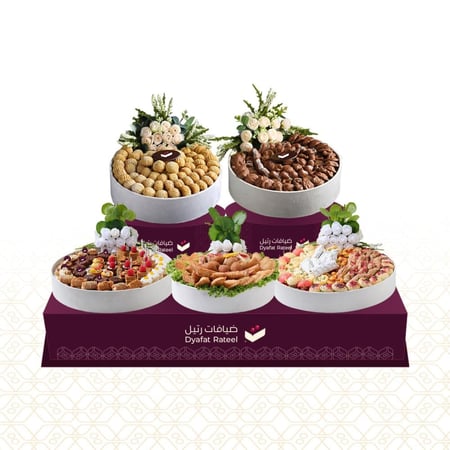 بكج ضيافة يكفي حتى 25 شخص - متجر ضيافات رتيل