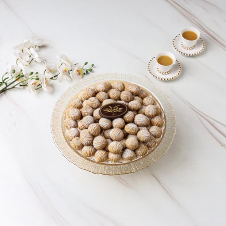 صينية كريستال - معمول 1 ك - متجر ضيافات رتيل