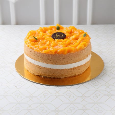 كيكة المانجو الصيفية - متجر ضيافات رتيل
