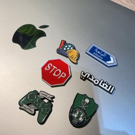 ستيكر معدني(stop)