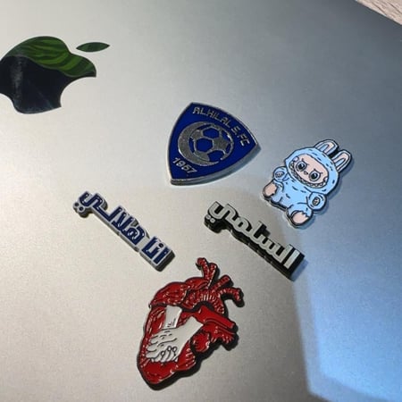 ستيكر معدني (الهلال)