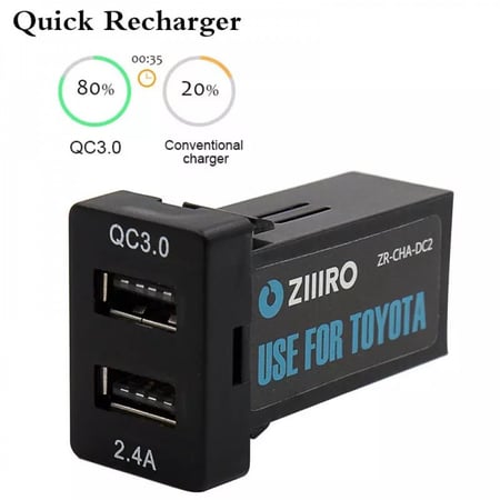 منافذ USB شحن سريع QC3.0