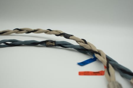 Model : Tone Braid - X / XLR Balanced Cable - OCC sterling silver + OCC Copper + OFHC + OFC - Audio Cable / DAC AMP / Custom