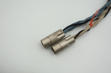 Model : Tone Braid - X / XLR Balanced Cable - OCC sterling silver + OCC Copper + OFHC + OFC - Audio Cable / DAC AMP / Custom
