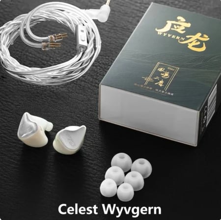 Kinera Celest Wyvern Livestreaming Game Music Earbud 10mm LCP Diaphragm Dynamic Microphone Headset 0.78mm 2Pin Connector IEM