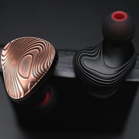 TANGZU Xuanwu Gate 10mm 1 Dynamic Driver 4 Balance Armature 2 Sonion EST IN EAR MONITORS Multi-Drive Wired Earphones Hifi IEM
