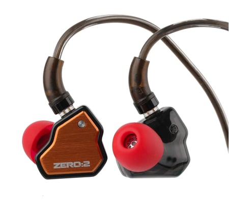 7Hz Zero 2 - 10mm Dynamic Driver IEM Wired Earbuds Earphones Gaming Earbuds with OFC IEM Cable for Musician