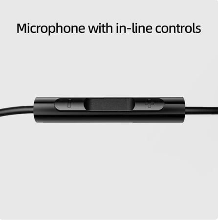 FiiO FF1 14.2mm Dynamic Driver Open Earbuds HIFI Music Wired Earphone Bass 0.78mm Detachable Cable with Mic In-Line-Controls